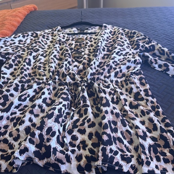 Ashley Stewart Leopard Top - Picture 3 of 12